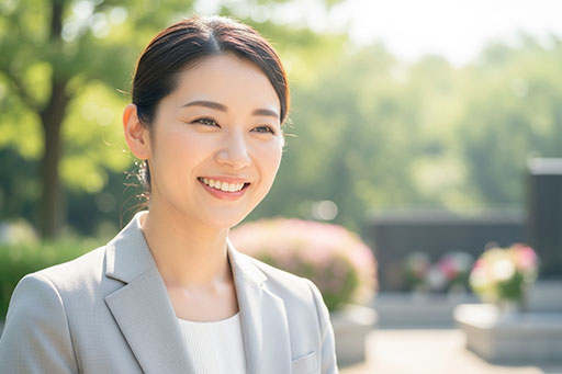浄土苑が選ばれる理由「専門家による管理」